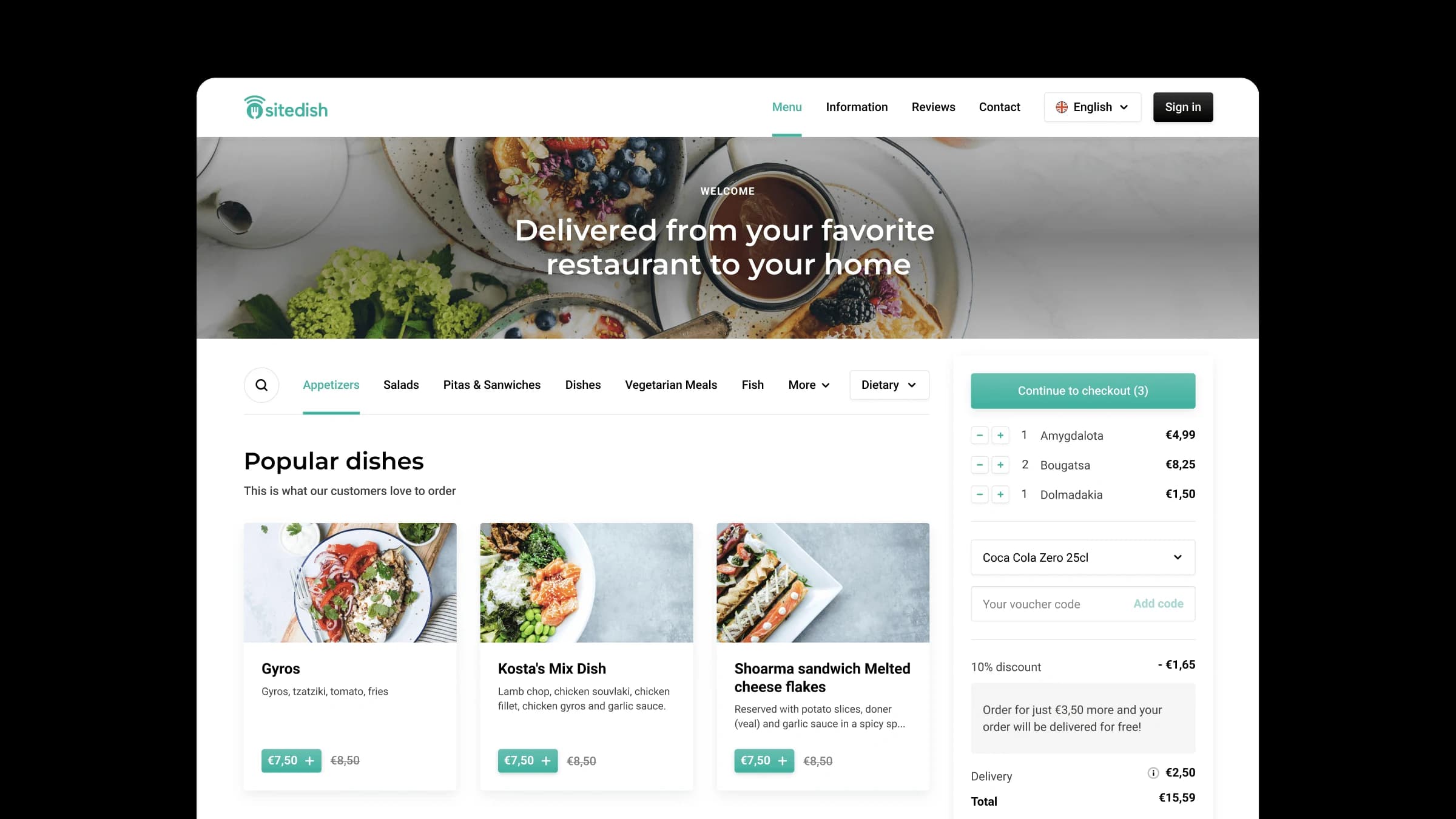 Sitedish
